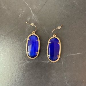 Kendra Scott Elle Earrings in Royal Blue